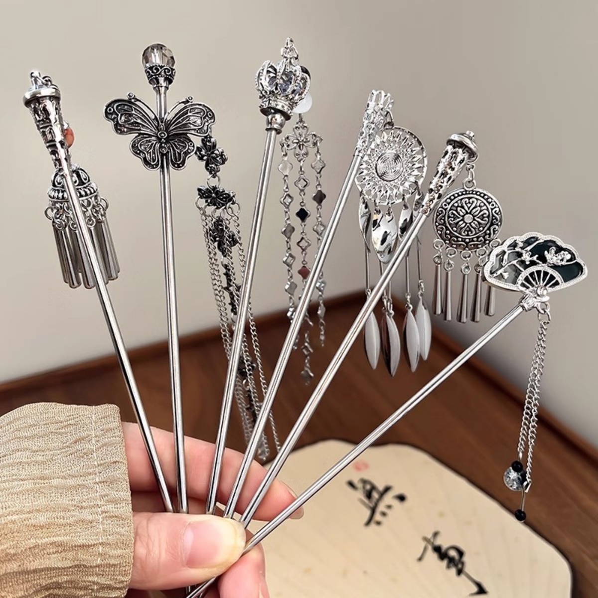 Art Craft Shop - Épingle à cheveux élégante pour femmes,