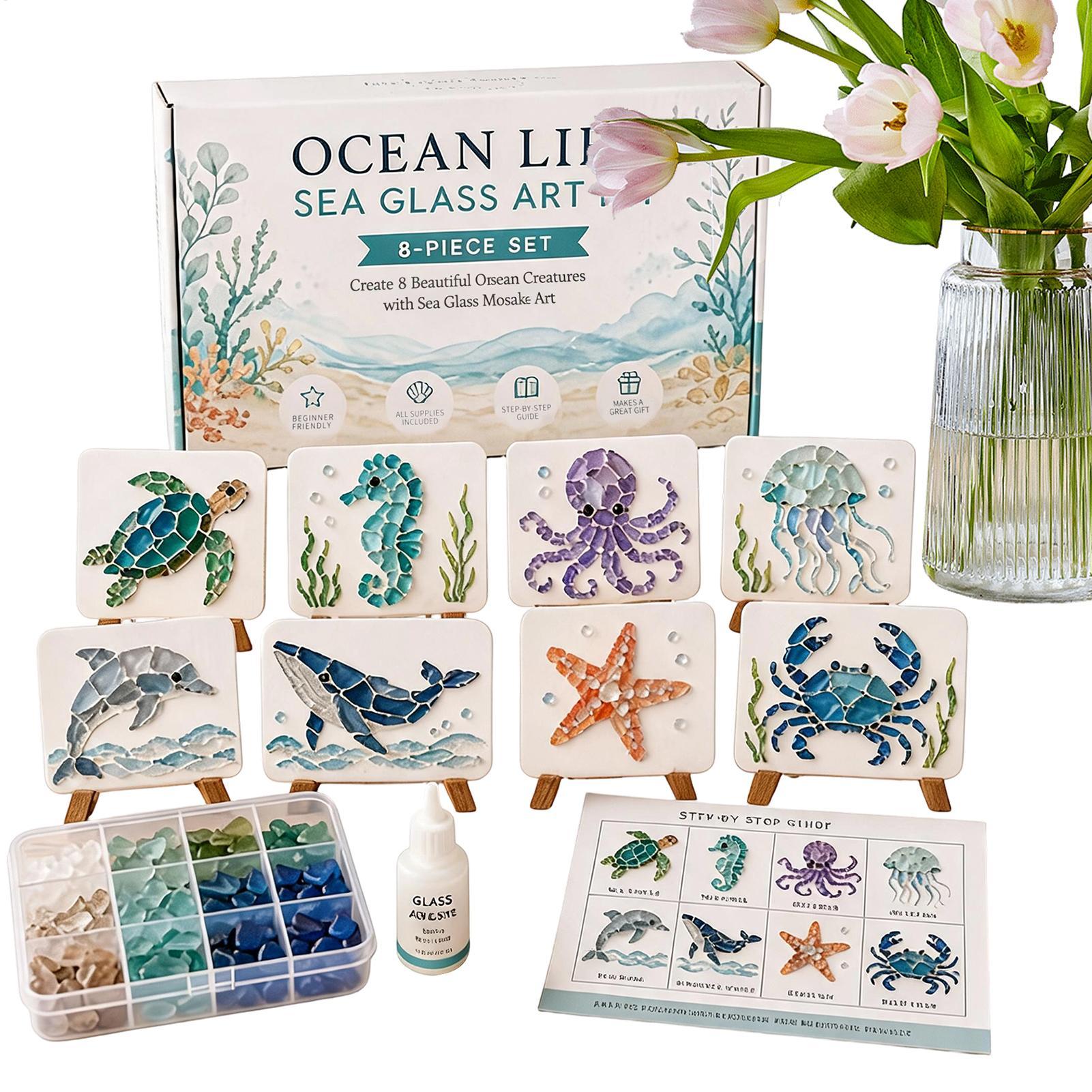 Art Craft Shop - Kit de bricolage d'art mosaïque Garden