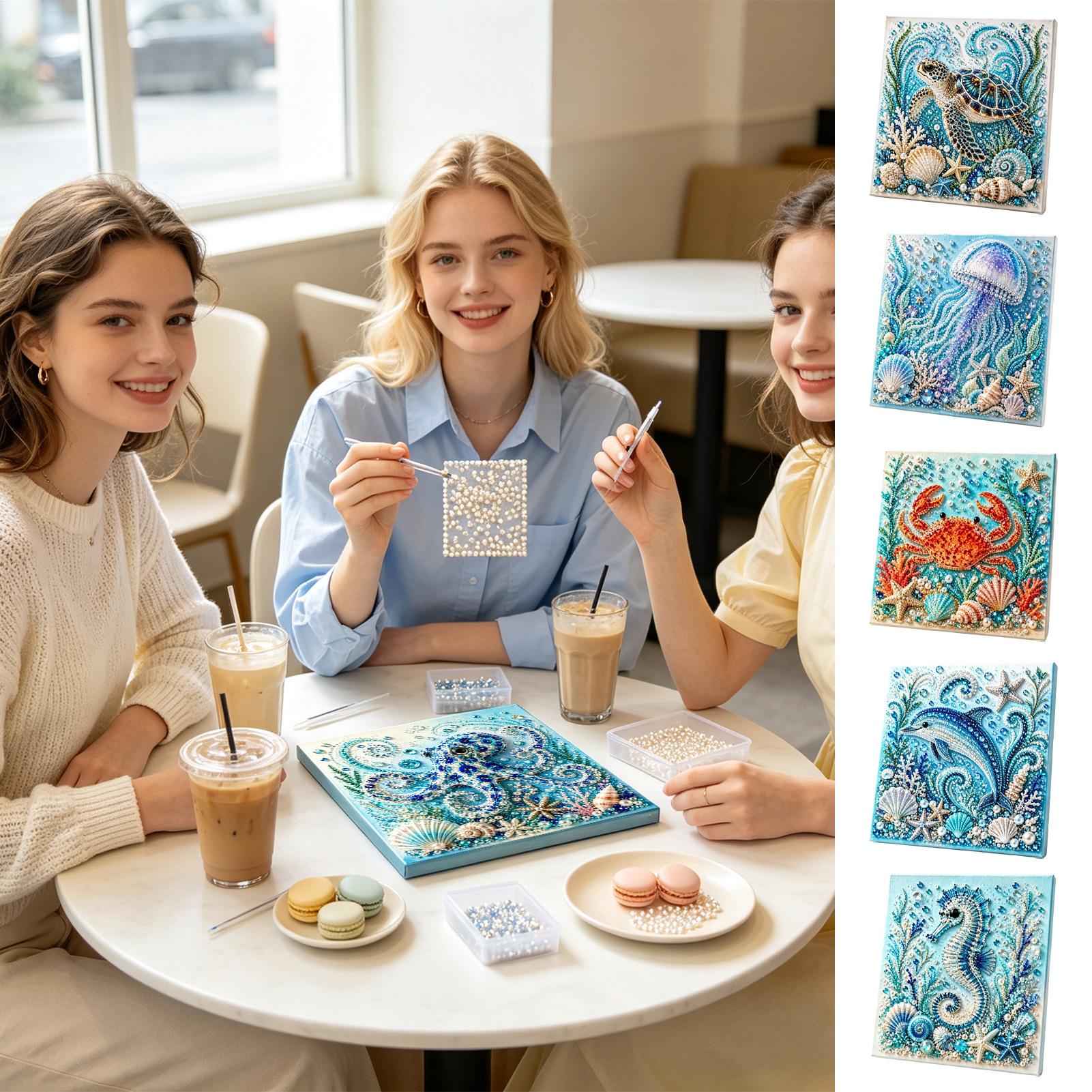 Art Craft Jellyfish - Kit de Bricolage Thème Océan :
