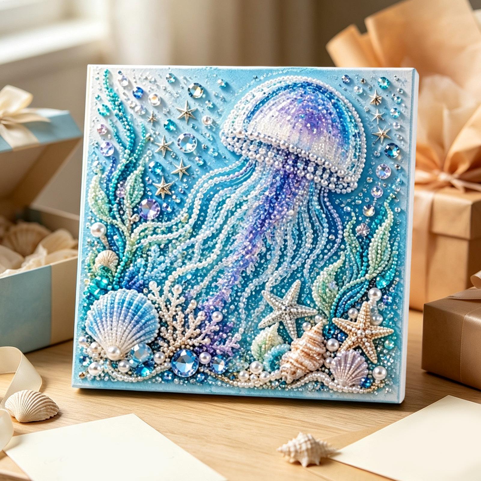 Art Craft Jellyfish - Kit de bricolage de perles sur