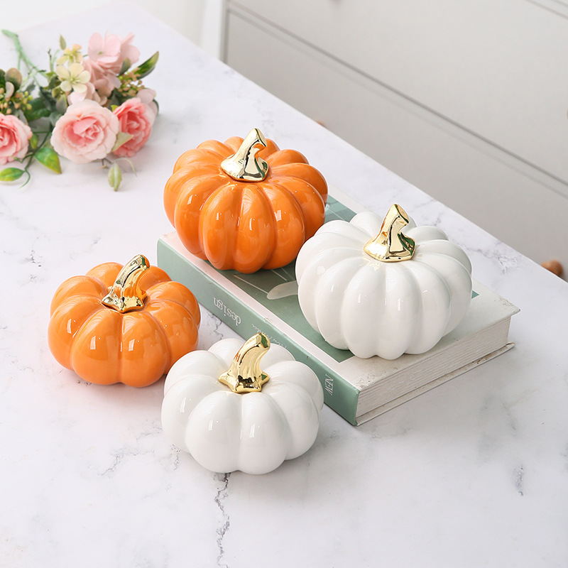 Art And Craft Vegetable - Ornement de Halloween en céramique en