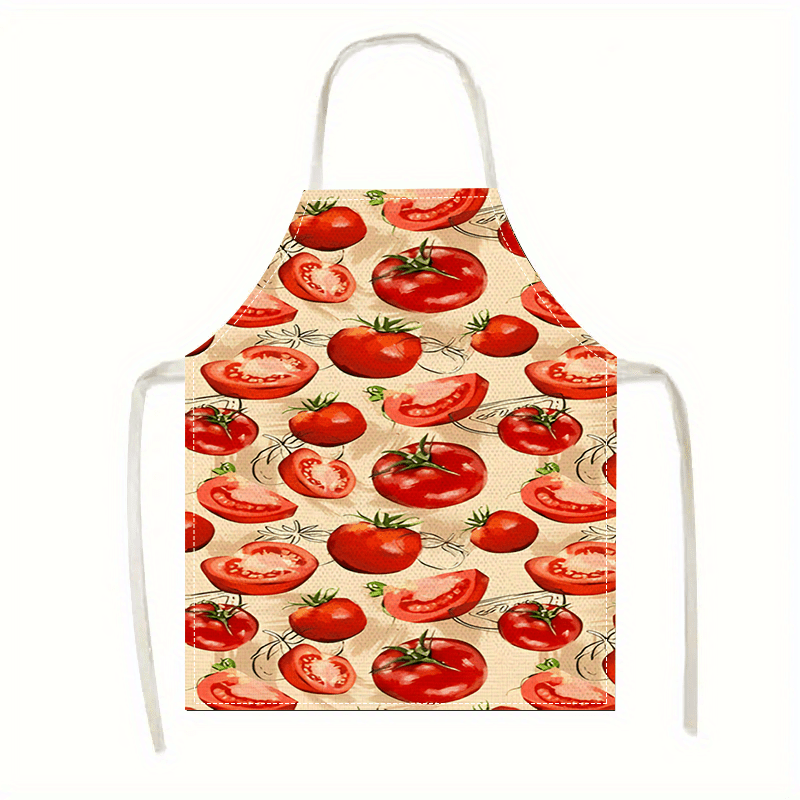 Art And Craft Vegetable - 1 tablier rouge motif tomate pour