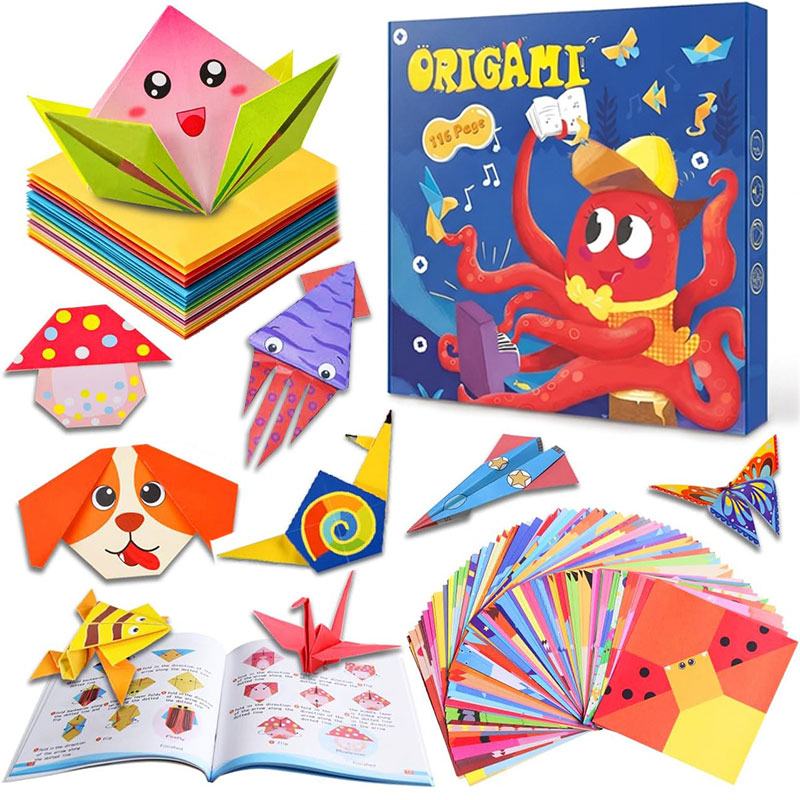 Art Craft In Paper - Kits de papier pour origami, livre