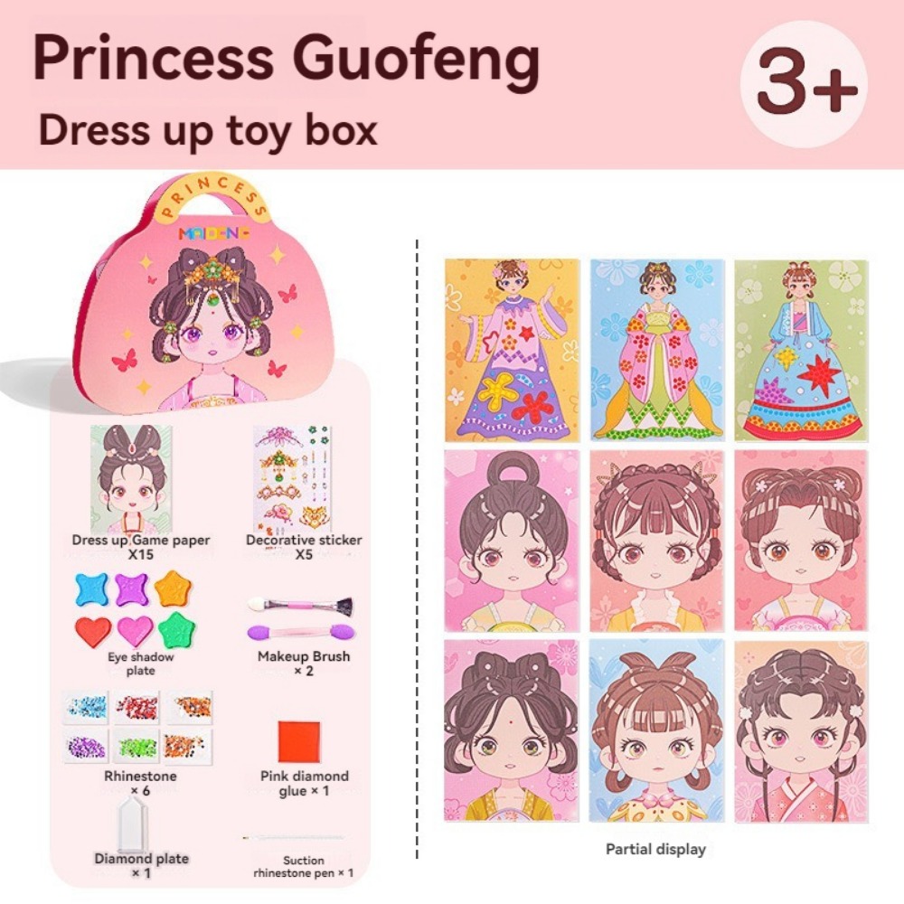 Art Craft Books - Nouveau kit de maquillage princesse DIY
