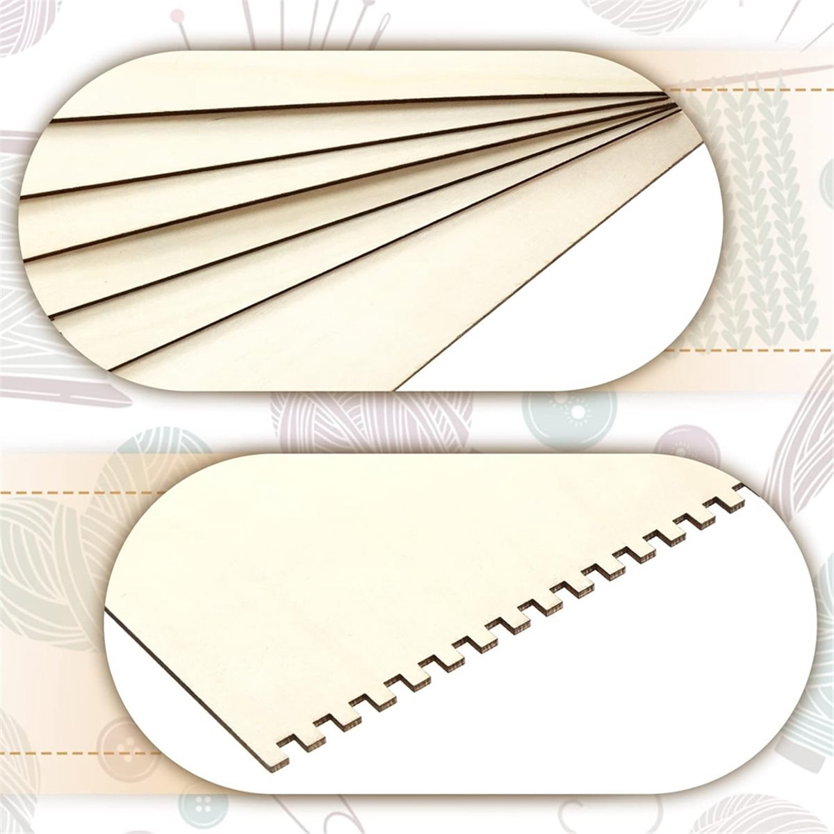 Panier de tissage cranté en bo - Art Craft Activity avis et prix