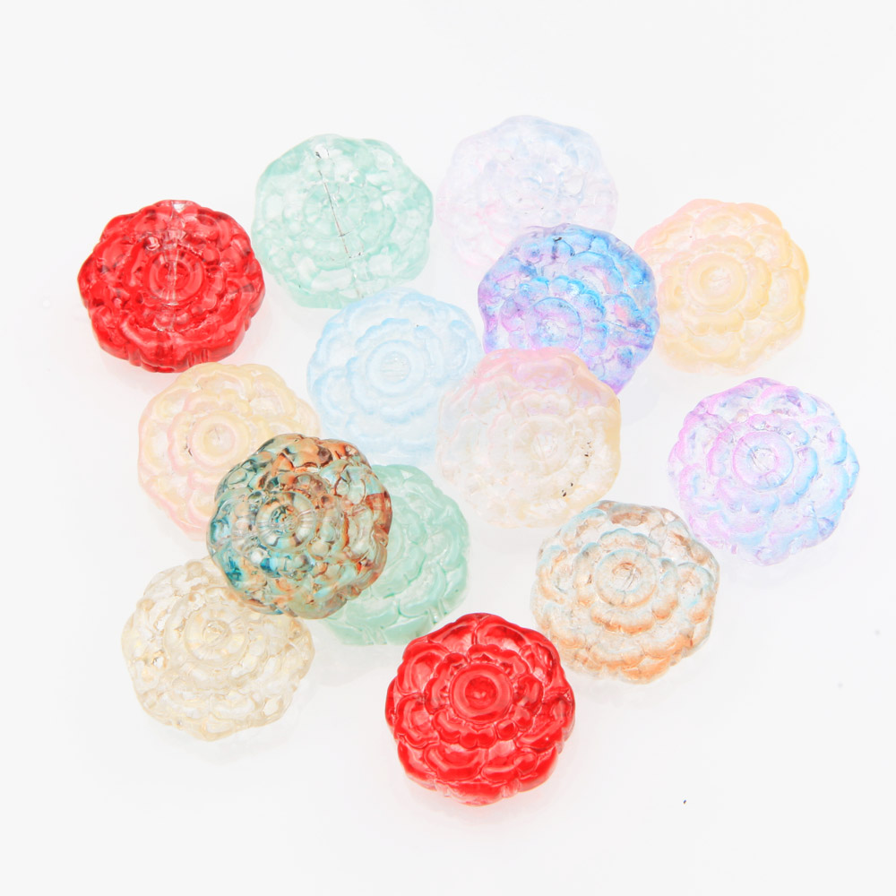 Perles de fleur de rose en ver - Art Craft Flower Making avis et prix