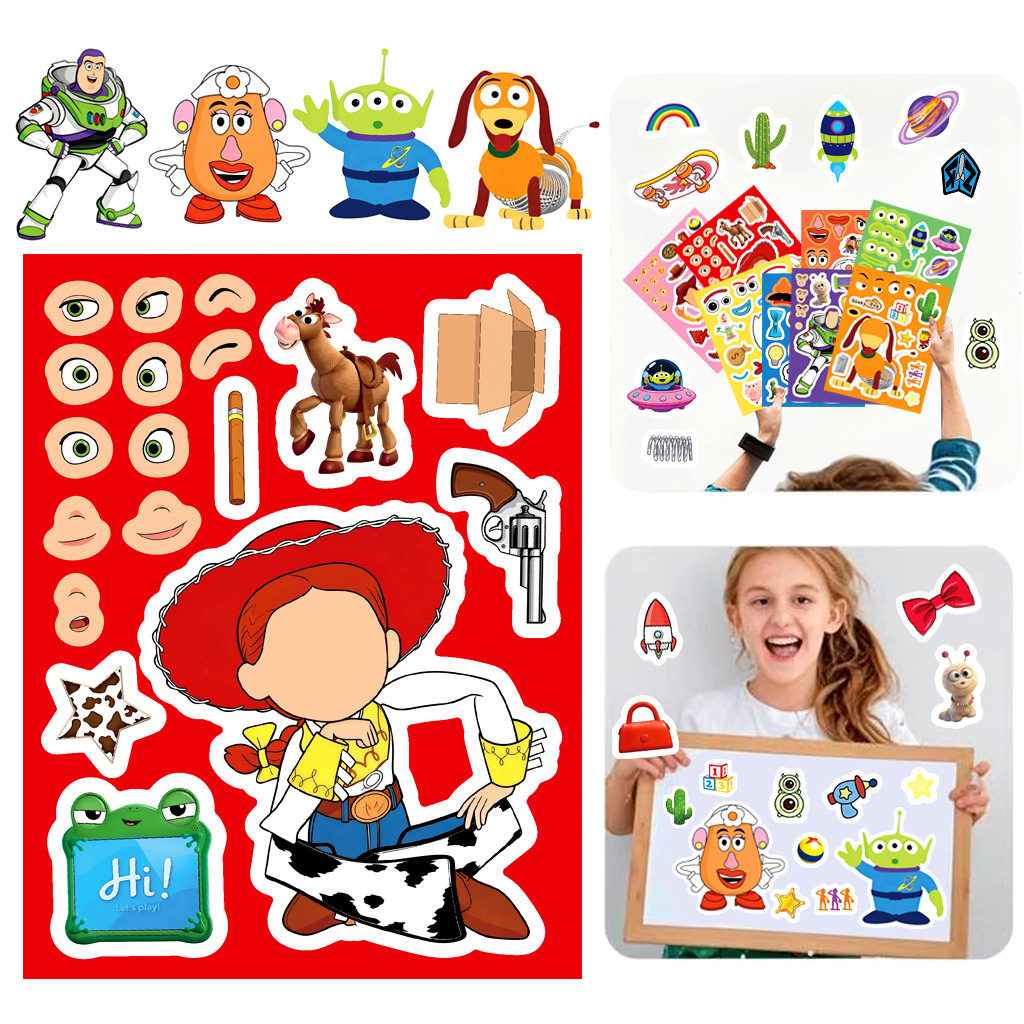 Autocollants Puzzle Réutilisab - Art Craft Activity avis et prix