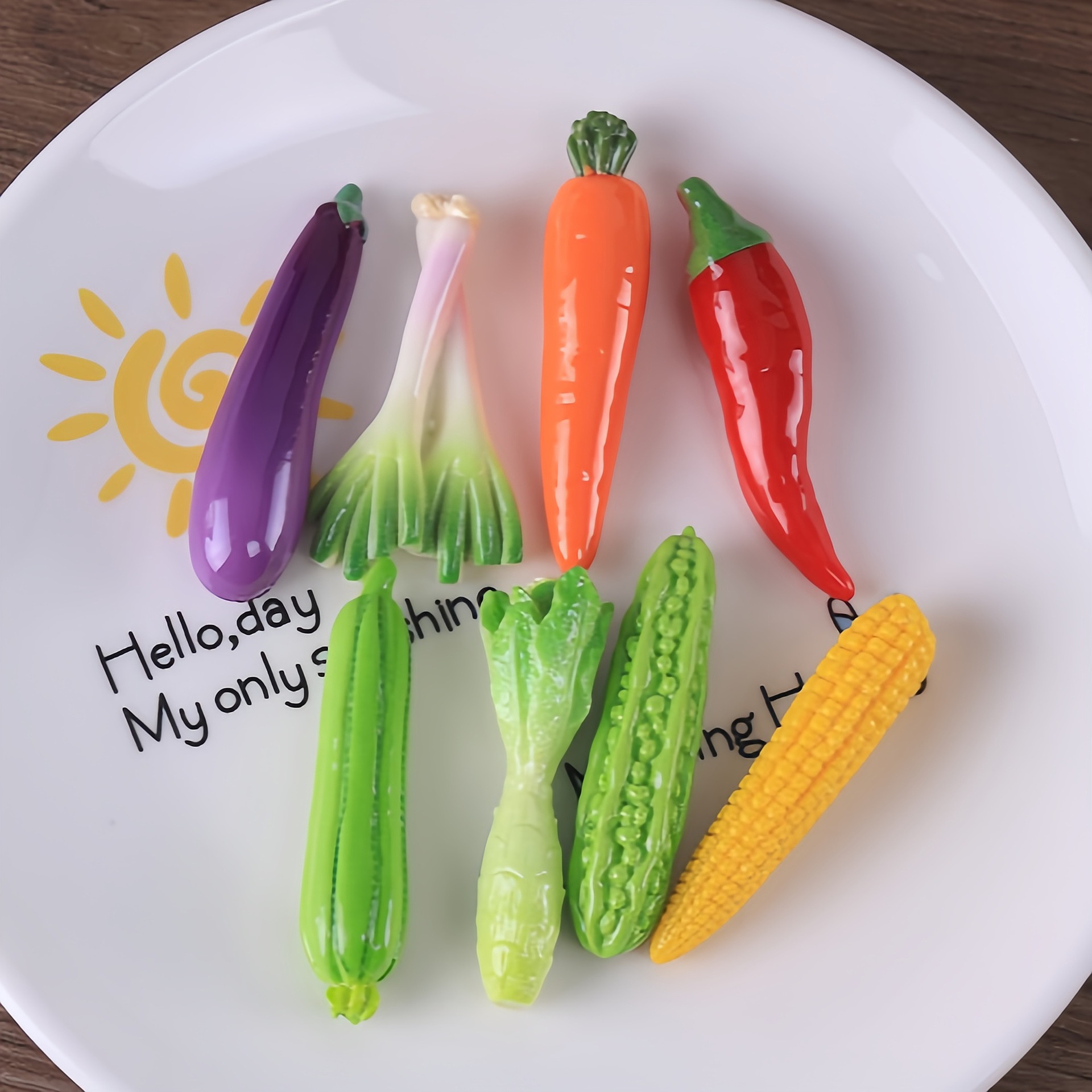 10 pièces de cabochons en rési - Art And Craft Vegetable avis et prix
