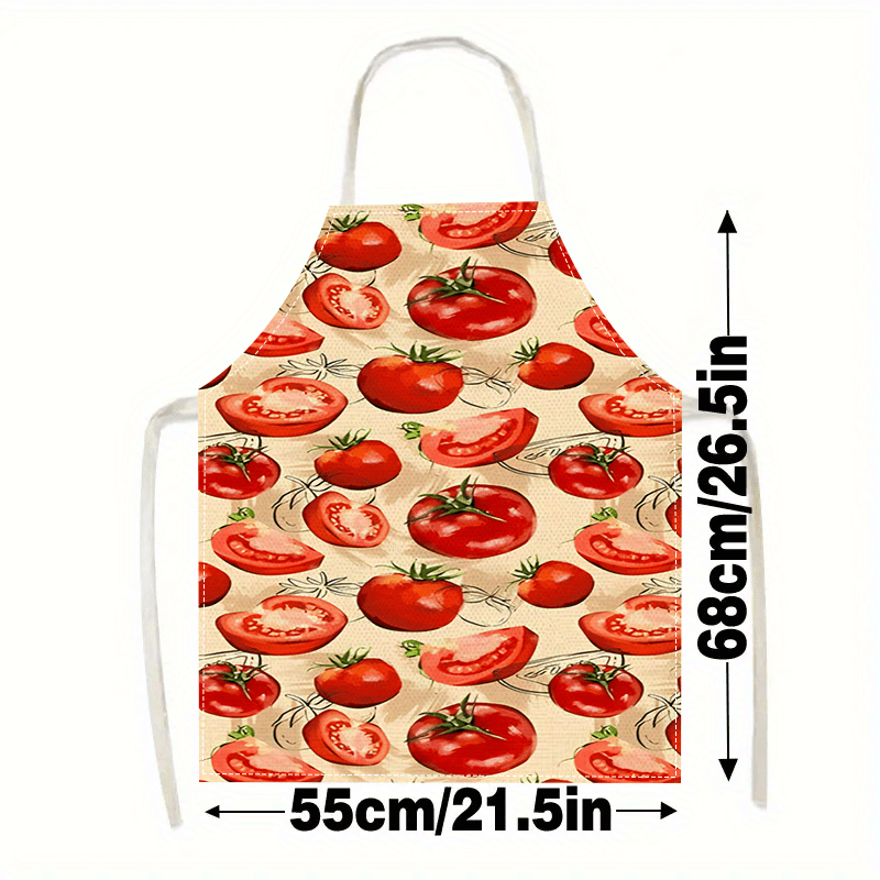 1 tablier rouge motif tomate p - Art And Craft Vegetable avis et prix