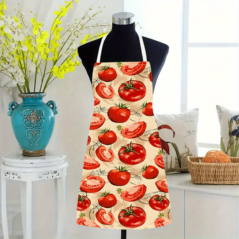 1 tablier rouge motif tomate p - Art And Craft Vegetable avis et prix