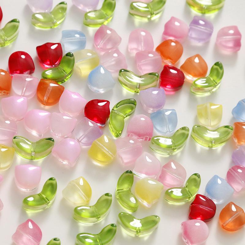 Perles de verre multicolores L - Art Craft Flower Making avis et prix