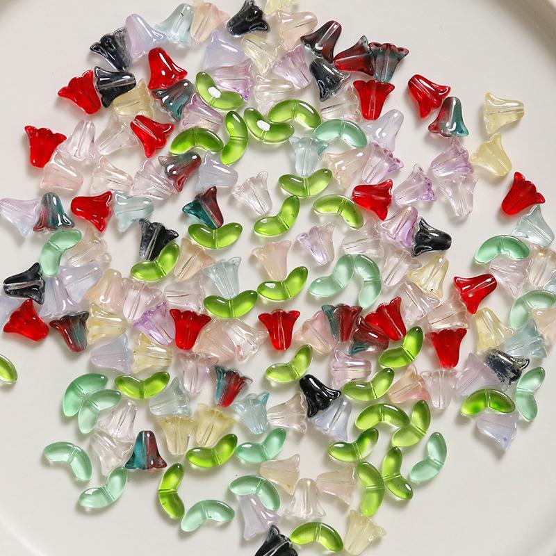 Perles de verre multicolores L - Art Craft Flower Making avis et prix